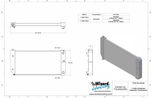 Wizard Cooling Inc - 1988-2004 Chevy/ GMC Trucks Various Applications (LS Swap) Aluminum Radiator - 1520-110LS - Image 2