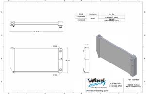 Wizard Cooling Inc - 1988-2004 Chevy/ GMC Trucks Various Applications (LS Swap) Aluminum Radiator - 1520-200LS - Image 2