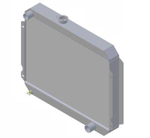 Wizard Cooling - 1966-1967 Chevrolet Bel Air/ Impala (17.5" Core, w/ Factory Air) Aluminum Radiator - 27300-200