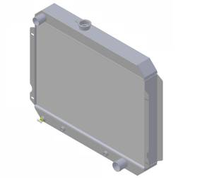 Wizard Cooling - 1966-1967 Chevrolet Bel Air/ Impala (17.5" Core, w/ Factory Air) Aluminum Radiator - 27300-110