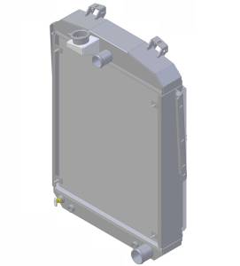 Wizard Cooling Inc - 1936 Plymouth Street Rod Aluminum Radiator (w/ PUSHER Medium Duty FAN) - 92002-117MD - Image 3
