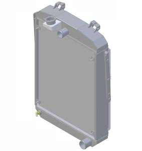 Wizard Cooling Inc - 1936 Plymouth Street Rod Aluminum Radiator (w/ PUSHER Low Profile FAN) - 92002-107LP - Image 3