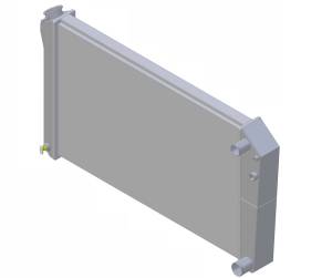 1966-1974 Oldsmobile Cutlass (+ other cars from 1966-90) Aluminum Radiator (LS SWAP) - 362-100LS