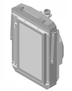 Wizard Cooling Inc - 1936 Plymouth Street Rod Aluminum Radiator (BRUSHLESS FAN OPTIONS) - 92002-208BLAC300 - Image 2
