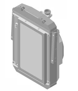Wizard Cooling Inc - 1936 Plymouth Street Rod Aluminum Radiator (BRUSHLESS FAN OPTIONS) - 92002-118BLAC300 - Image 2