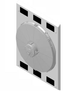 1940-41 Buick Aluminum (SHROUD w/ LOW PROFILE FAN) - 10500-008LP