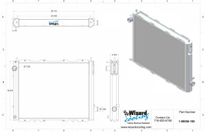 Wizard Cooling Inc - Lotus Evora 400 / GT  (Series 2) Aluminum Radiator - 99058-100 - Image 2