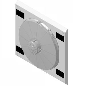 1940-1941 Ford Truck & 1939-1941 Car (Shroud w/ LOW PROFILE Fan) - 98517-008LP