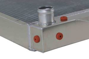 Wizard Cooling Inc - 1970-1981 International Scout (LS Swap, RUBBER MOUNTED) Aluminum Radiator (Shroud w/ Brushless Fan) - 139-218LSRMBL - Image 8