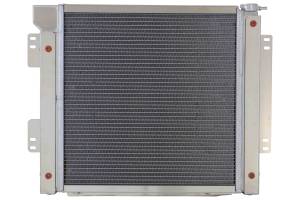 Wizard Cooling Inc - 1970-1981 International Scout (LS Swap, RUBBER MOUNTED) Aluminum Radiator (Shroud w/ Brushless Fan) - 139-218LSRMBL - Image 3