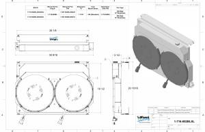 Wizard Cooling Inc - 1973-1993 Chevrolet Trucks (14" BRUSHLESS FANS, SHROUD & X TANK) - 716-002BL300225XL - Image 2
