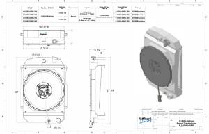 Wizard Cooling Inc - 1939 Chevrolet Street Rod Aluminum Radiator with BRUSHLESS Fan & Shroud- 1.25" tubes, Manual - Image 4