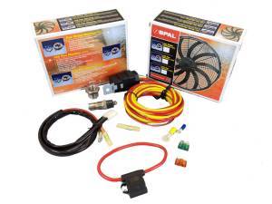 Wizard Cooling Inc - 1955-1960 Chevrolet Corvette (Shroud w/ Brush Style High Profile Fan) - 1653-001HP - Image 3