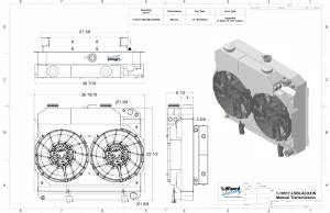 Wizard Cooling Inc - Wizard Cooling - 1963 Buick Riviera (LS-SUPERCHARGED Swap System) - 10517-202LSBLACINXX300 - Image 2