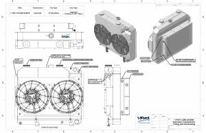Wizard Cooling Inc - Wizard Cooling - 1963 Buick Riviera (LS-SUPERCHARGED Swap System) - 10517-212LSBLACINXX300 - Image 3