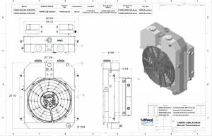 Wizard Cooling Inc - 1947-1954 Chevrolet Trucks Custom Aluminum Radiator With Brushless Fan Shroud  LS-SUPERCHARGED Swap - Image 2