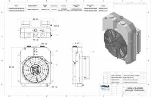 Wizard Cooling Inc - 1947-1954 Chevrolet Trucks Custom Aluminum Radiator With Brushless Fan Shroud  LT-SUPERCHARGED Swap- 80080-218LTBLACINXX300 - Image 2