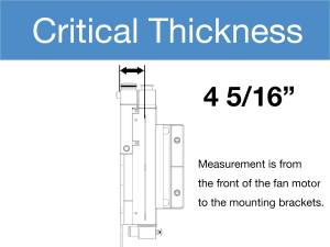 Wizard Cooling Inc - 1947-1954 Chevrolet Trucks Custom Aluminum Radiator With Brushless Fan Shroud  LT-SUPERCHARGED Swap- 80080-208LTBLACINXX300 - Image 6
