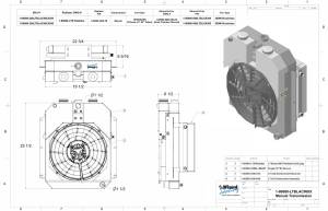Wizard Cooling Inc - 1947-1954 Chevrolet Trucks Custom Aluminum Radiator With Brushless Fan Shroud  LT-SUPERCHARGED Swap- 80080-208LTBLACINXX300 - Image 2