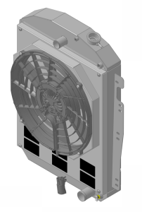 1937-1939 Chevrolet Trucks (LS SWAP) Aluminum Radiator - 1-80516-208LSBL300