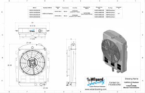 Wizard Cooling Inc - 1937-1939 Chevrolet Trucks (LS SWAP) Aluminum Radiator - 1-80516-208LSBL300 - Image 2