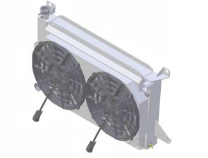 Wizard Cooling Inc - 1985-97 Ford F-Series & Bronco (1.25" Tubes, M/T, BRUSHLESS Fan) - 1451-202BL300 - Image 5