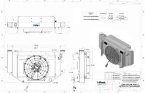 Wizard Cooling Inc - 1956-1957 CHEVROLET Bel-Air (LS SWAP, Cross Flow w/ Brushless Fans) - 1657-218CFCLSBLACINXX3 - Image 8