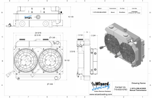 Wizard Cooling Inc - 1962-1967 Chevrolet Nova / Chevy II Aluminum Radiator (LS-SUPERCHARGED Swap) - 1-1673-202LSBLACINXX300 - Image 2