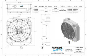 Wizard Cooling Inc - 1963-66 Ford/Mercury Mustang/Falcon/Comet Aluminum Radiator (w/ Brushless fan package) - 251-208BL - Image 6