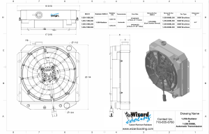 Wizard Cooling Inc - 1963-66 Ford/Mercury Mustang/Falcon/Comet (V8) Aluminum Radiator (w/ Brushless fan package) - 259-218BL300 - Image 6