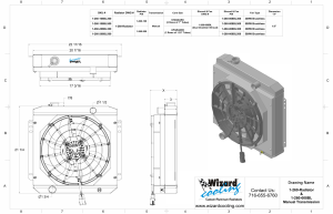 Wizard Cooling Inc - 1962-1968 Ford Fairlane & 1966-70 Falcon Aluminum Radiator W/ Brushless Fan Shroud - 260-208BL300 - Image 3