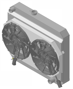 Wizard Cooling Inc - Wizard Cooling - 1966-1967 PONTIAC GTO/Lemans/ Tempest (17.5" Core) - 27290-202BL300 - Image 3