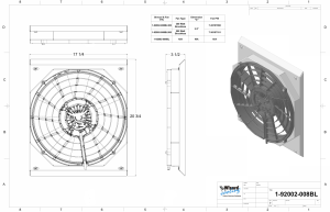 Wizard Cooling Inc - 1936 Plymouth Street Rod (Shroud w/ PULLER BRUSHLESS FAN) - 92002-008BL - Image 2