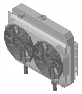 Wizard Cooling Inc - Wizard Cooling - 1964-1967 Bel Air/ Impala/ Chevelle/ Malibu/Monte Carlo/ El Camino (15.5" Core) w/ BRUSHLESS FANS - 289-202BL300 - Image 2