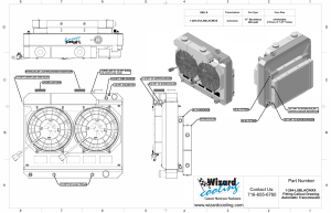 Wizard Cooling Inc - 1963-1966 Chevrolet Trucks - LS Supercharged Package- 284-212LSBLACINXX300 - Image 3