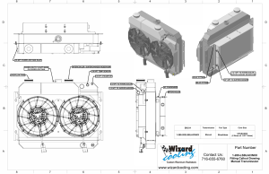 Wizard Cooling Inc - 1964-1967 Bel Air/ Impala/ Chevelle/ Malibu/Monte Carlo/ El Camino SUPERCHARGED LS Motor Swap - 289-202LSBLACINXX300 - Image 3