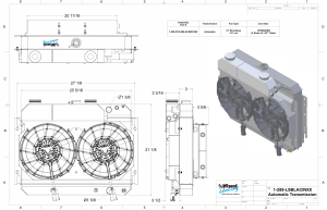Wizard Cooling Inc - 1964-1967 Bel Air/ Impala/ Chevelle/ Malibu/Monte Carlo/ El Camino SUPERCHARGED LS Motor Swap - 289-212LSBLACINXX300 - Image 2