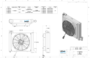Wizard Cooling Inc - 1963-1967 Chevrolet Corvette (Small Block) Aluminum Radiator (w/ BRUSHLESS Fan & Shroud) - 1-108BL300 - Image 2