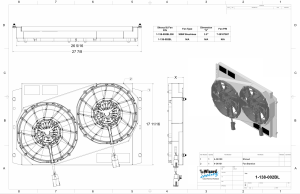 Wizard Cooling Inc - 1966-71 International Scout 800  (BRUSHLESS FANS) - 138-002BL300 - Image 2
