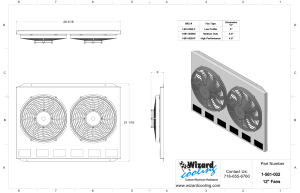 Wizard Cooling Inc - 1980-84 Ford Bronco & F-Series Truck (SHROUD w/ MEDIUM DUTY FANS) - 561-002MD - Image 2