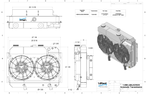 Wizard Cooling Inc - 1964-1967 Bel Air/ Impala/ Chevelle/ Malibu/Monte Carlo/ El Camino SUPERCHARGED LS Motor Swap - 289-212LSBLACINXX300 - Image 2
