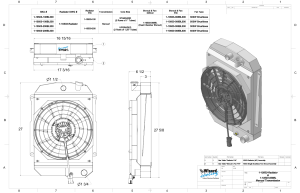 Wizard Cooling Inc - 1939 Chevrolet Street Rod Aluminum Radiator with BRUSHLESS Fan & Shroud- 1.25" tubes, Manual - Image 2
