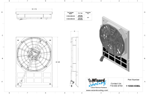 Wizard Cooling Inc - 1935-1936 Chevrolet Car (SHROUD w/ BRUSHLESS FAN) - 10505-008BL300 - Image 2