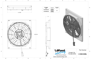 Wizard Cooling Inc - 1940-41 Chevy Car (SHROUD w/ BRUSHLESS 500watt Fan) - 10506-008BL500 - Image 2
