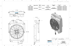 Wizard Cooling Inc - 1936 Plymouth Street Rod Aluminum Radiator (BRUSHLESS FAN OPTIONS) - 92002-118BL300 - Image 2