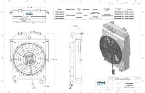 Wizard Cooling Inc - 1936 Plymouth Street Rod Aluminum Radiator (BRUSHLESS FAN OPTIONS) - 92002-208BL300 - Image 2