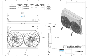 Wizard Cooling Inc - 1973-1993 Chevrolet Trucks (14" BRUSHLESS FANS, SHROUD & X TANK) - 716-002BL300225XL - Image 2