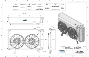 Wizard Cooling Inc - Wizard Cooling - 28.25" Various GM Applications Aluminum Radiator (LT SWAP) w/ Shroud Brushless 12" Fans & X Tank - 361-102LTBLXR - Image 2