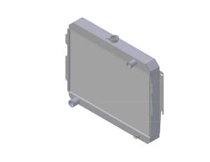 Wizard Cooling Inc - Copy of Wizard Cooling - 1966-1969 26" Core, V8 Mopar Applications Aluminum Radiator - 1640-200 - Image 2