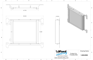 Wizard Cooling Inc - 1963-66 Ford/Mercury Mustang/Falcon/Comet (AC CONDENSER) - 259-000IN - Image 2